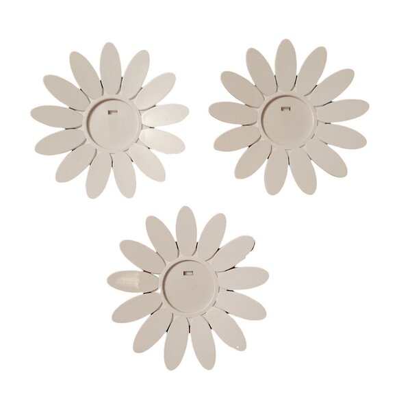 White Flower Picture Wall Décor Set - Picture 2 of 3